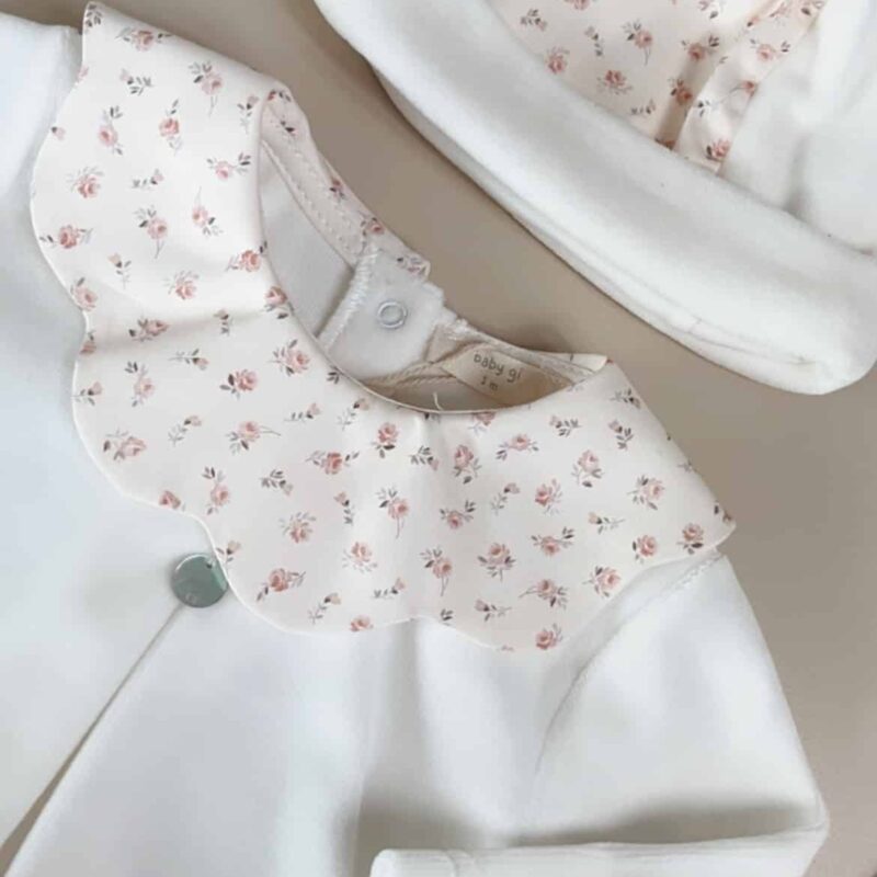 2 DELIGE PYJAMA FLORAL IVORY | BABY GI