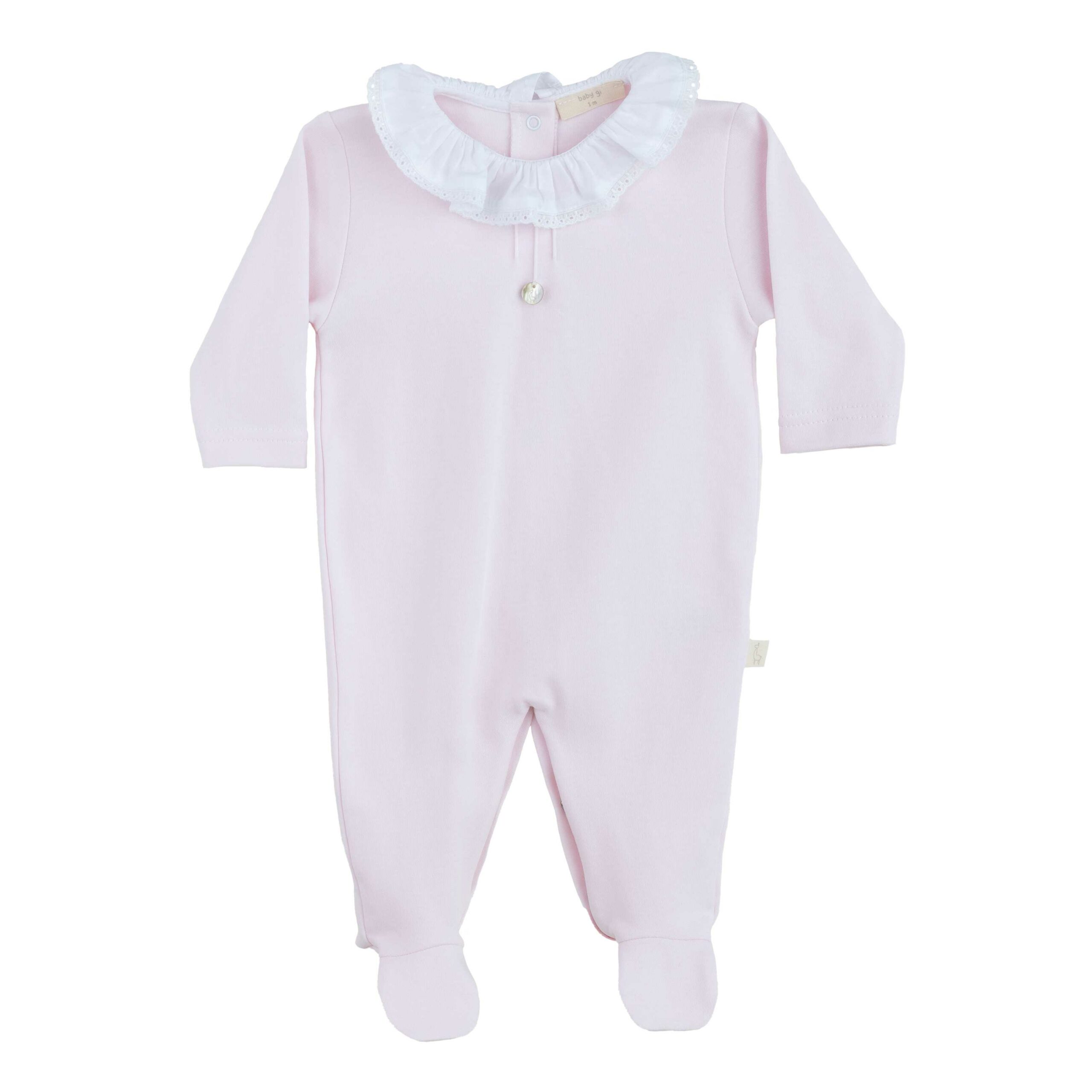 PYJAMA PINK WITH RUFFLES | BABY GI